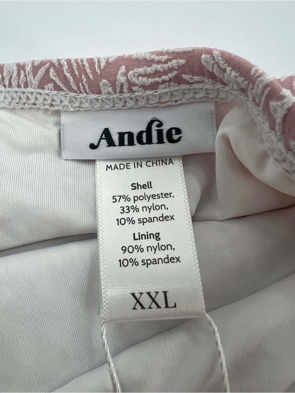Andie Swim NWT The Bikini Bottom in Bloom Rose size XXL